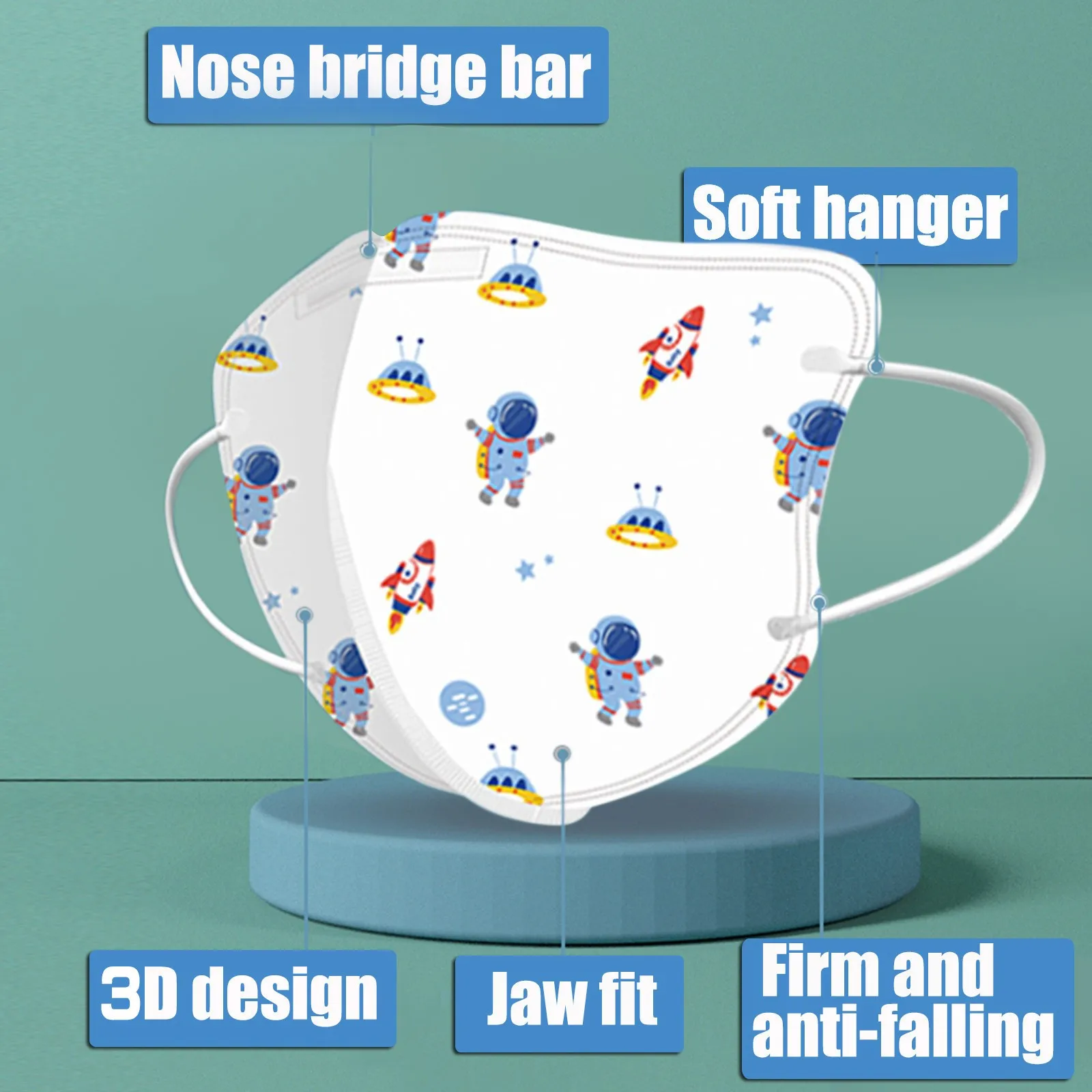 Kids Children's Baby Mask Disposable Face Mask Cartoon 4Ply Ear Loop face mask disposable face mask