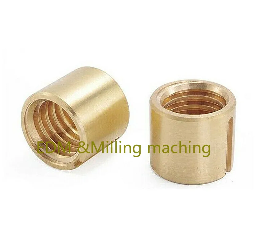 

2pcs/Set Milling Machine X AXIS Longitudinal Feed Nut J Head M1069-2 For Bridgeport Mill Tool