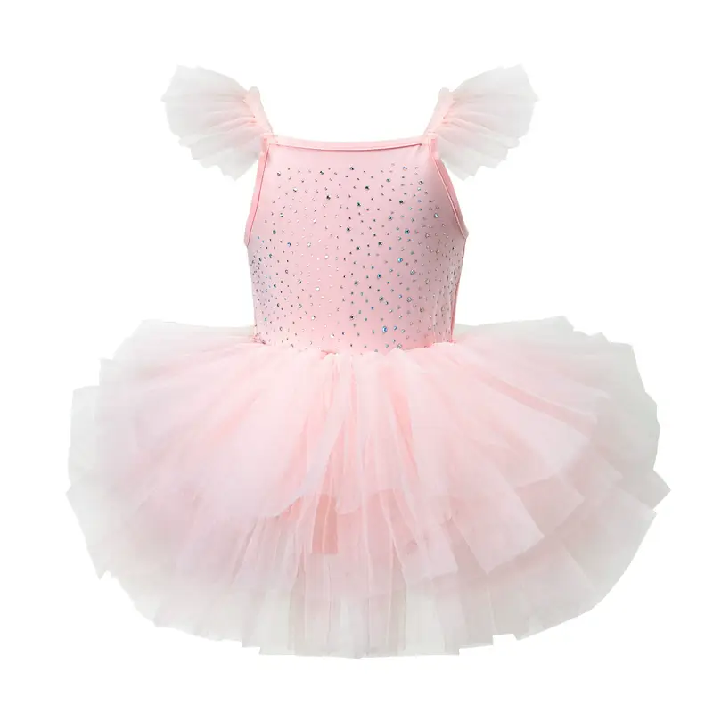 Summer Kids Dress Tutu Ballerine Children Clothing Vestidos Girl Ballet Leotards Dance Gymnastics Thin Ballet Girls Dresses - Image 21