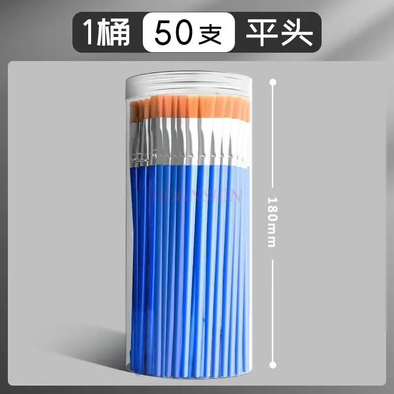 50 개/상자 수채화 펜, 유화 펜, 아크릴 브러쉬, 수채화 브러쉬, 라인업 페인트, 수채화 펜 세트, 브러쉬 컬러 펜