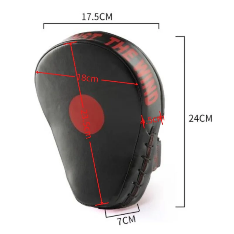 2 Pieces Arc MMA Muay Thai Boxing Focus Mitts Strike Punching Pads Kickboxing Martial Arts Sanda Boxer Training Equipment DEO boxing target boxing pad