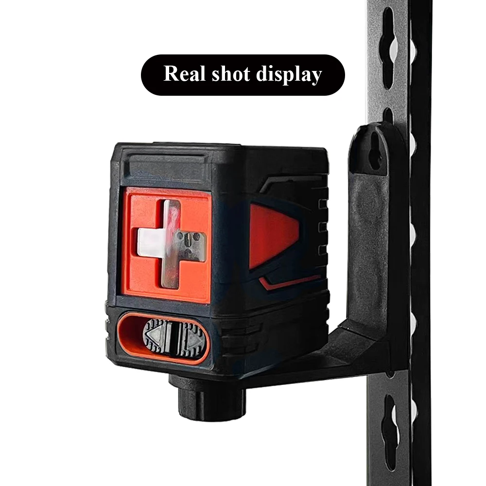 Laser Level Laser Level Bracket MaKeDa Magnetic L-Bracket for 2 Lines Laser Level 1/4' Thread Universal Super Strong Iron Magnet Adsorption Stand