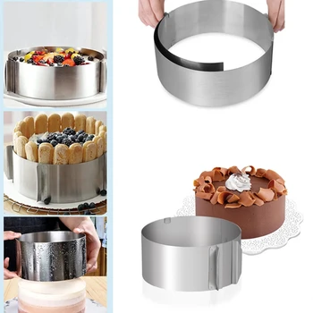 Adjustable Mousse Cake Ring 1