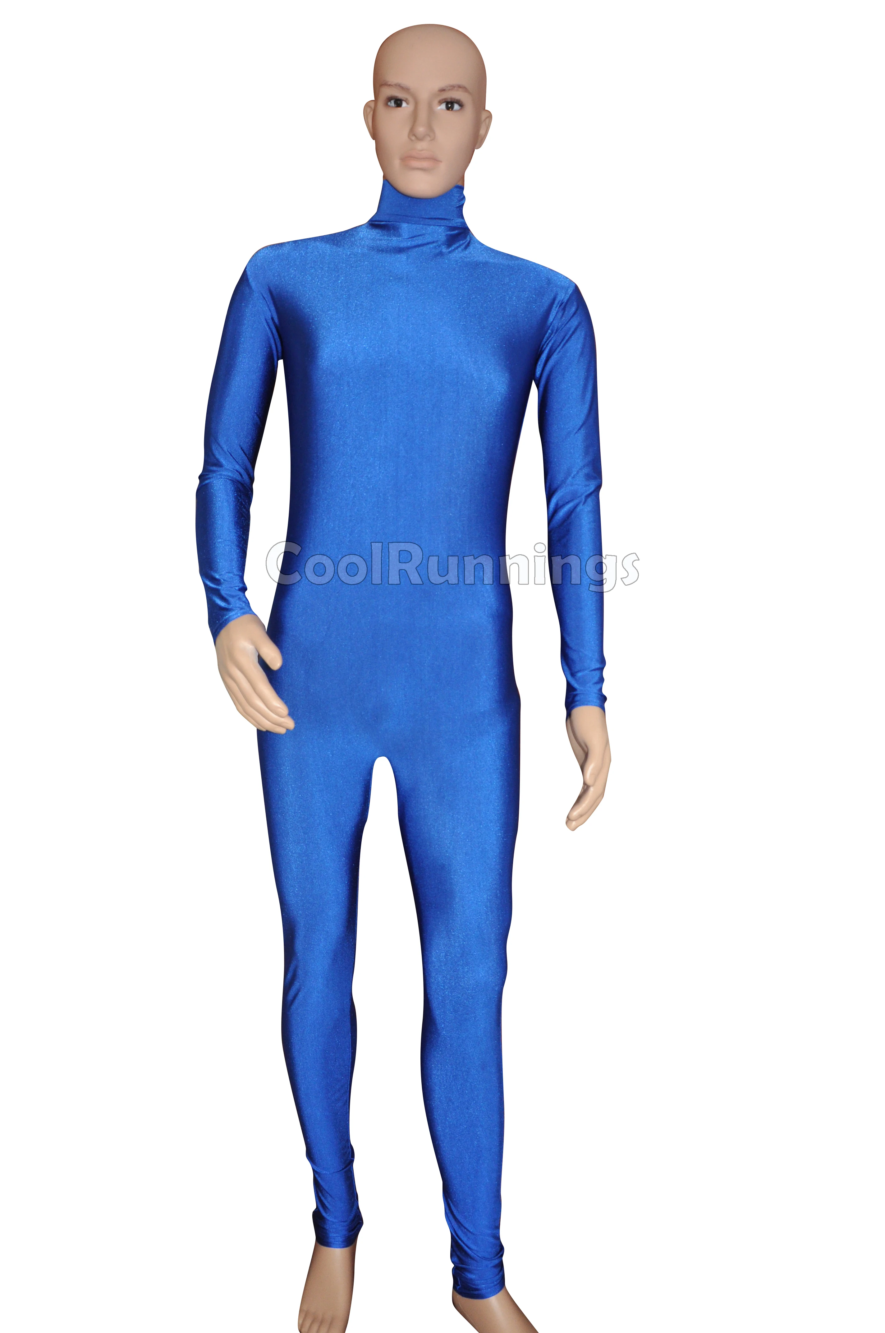 Unisex Adult Kid Halloween Party Spandex Zentai Costume Bodysuit Unitard Dancewear No Head Hands Feet