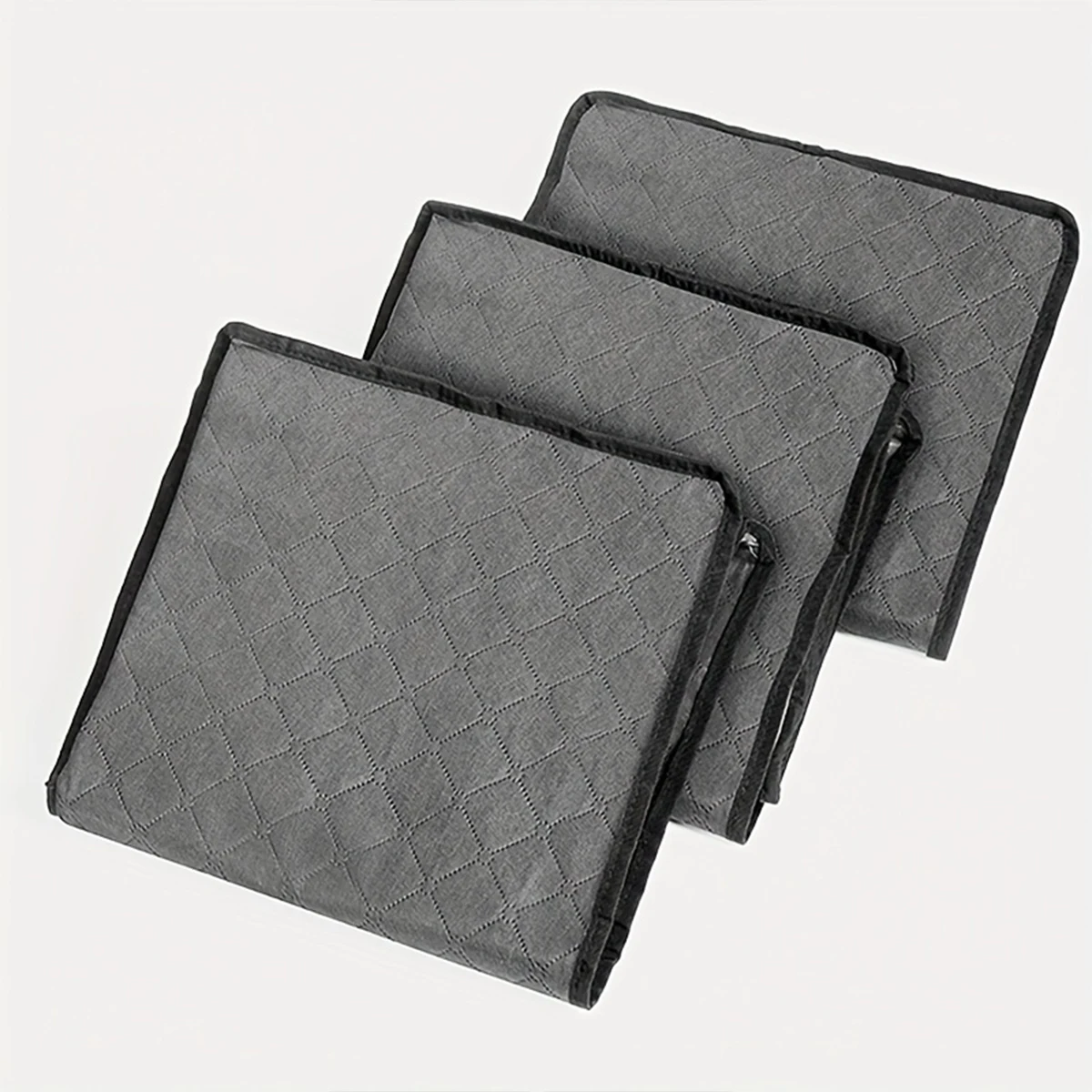 2Pcs Nonwoven Storage Box Foldable Storage Bag Outdoor Clothing Organizer Dust and Moisture Resistant 2