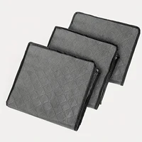 2Pcs Nonwoven Storage Box Foldable Storage Bag Outdoor Clothing Organizer Dust and Moisture Resistant 2
