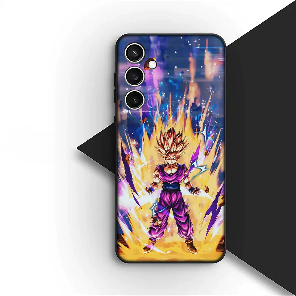 Dragon Warrior Soft Phone Case - Son Gohan Anime Design