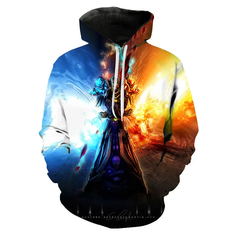 

Game Warcraft Men Women Children Sweatshirts 3D Printed Fashion Streetwear Casual Long Sleeve Hoodies