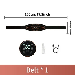 Enhanced Abdominal Muscle Toner and Massager Belt (1Abdominal Belt)