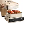 XL electric steamer household steaming, baking, rinsing and cooking integrated pot multi-functional stainless steel breakfast 1