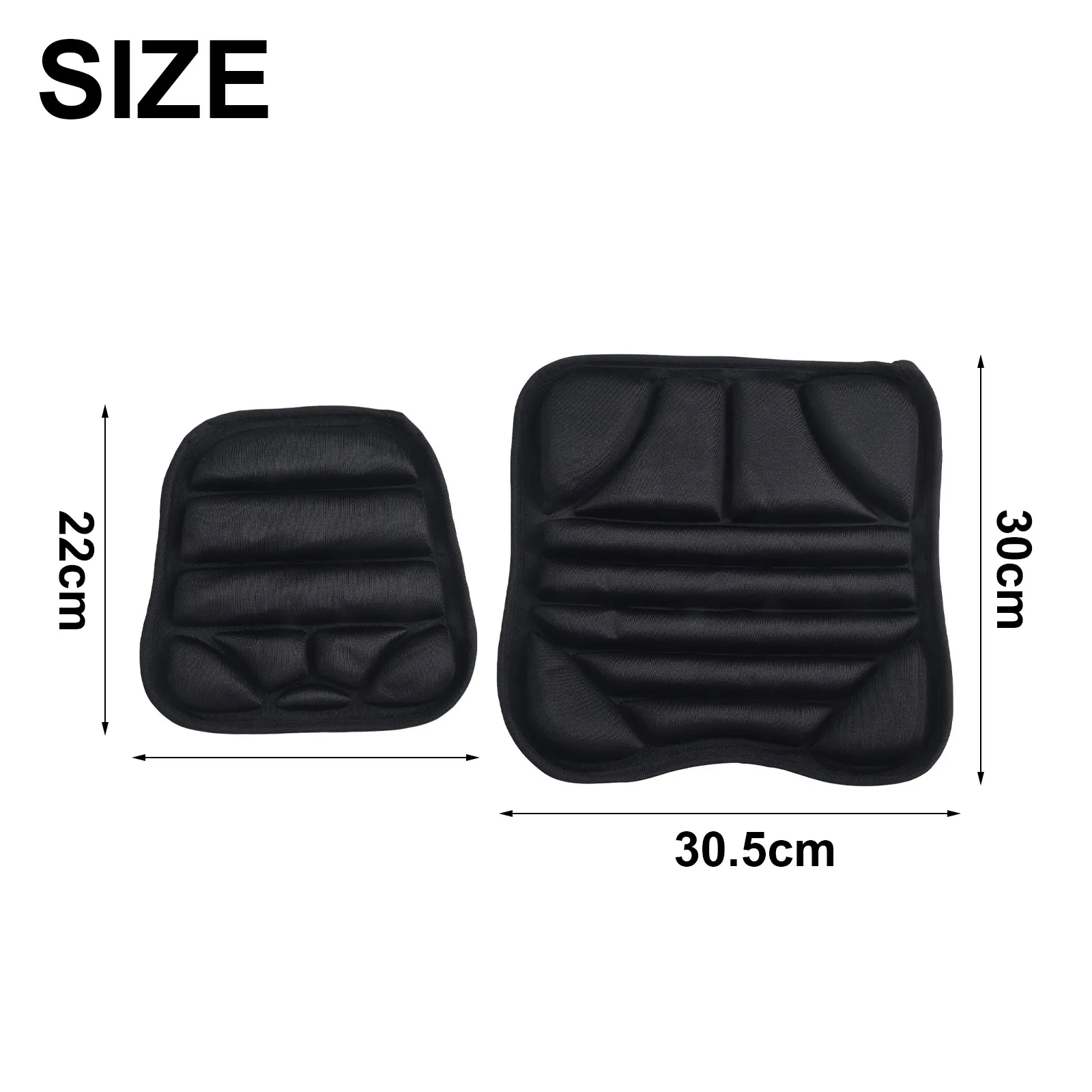Gel Cover Pad Motor Seat Cushion Motorcycle Black Double Sitting 3D Fabric Motorcycle Products Seat Cushion
