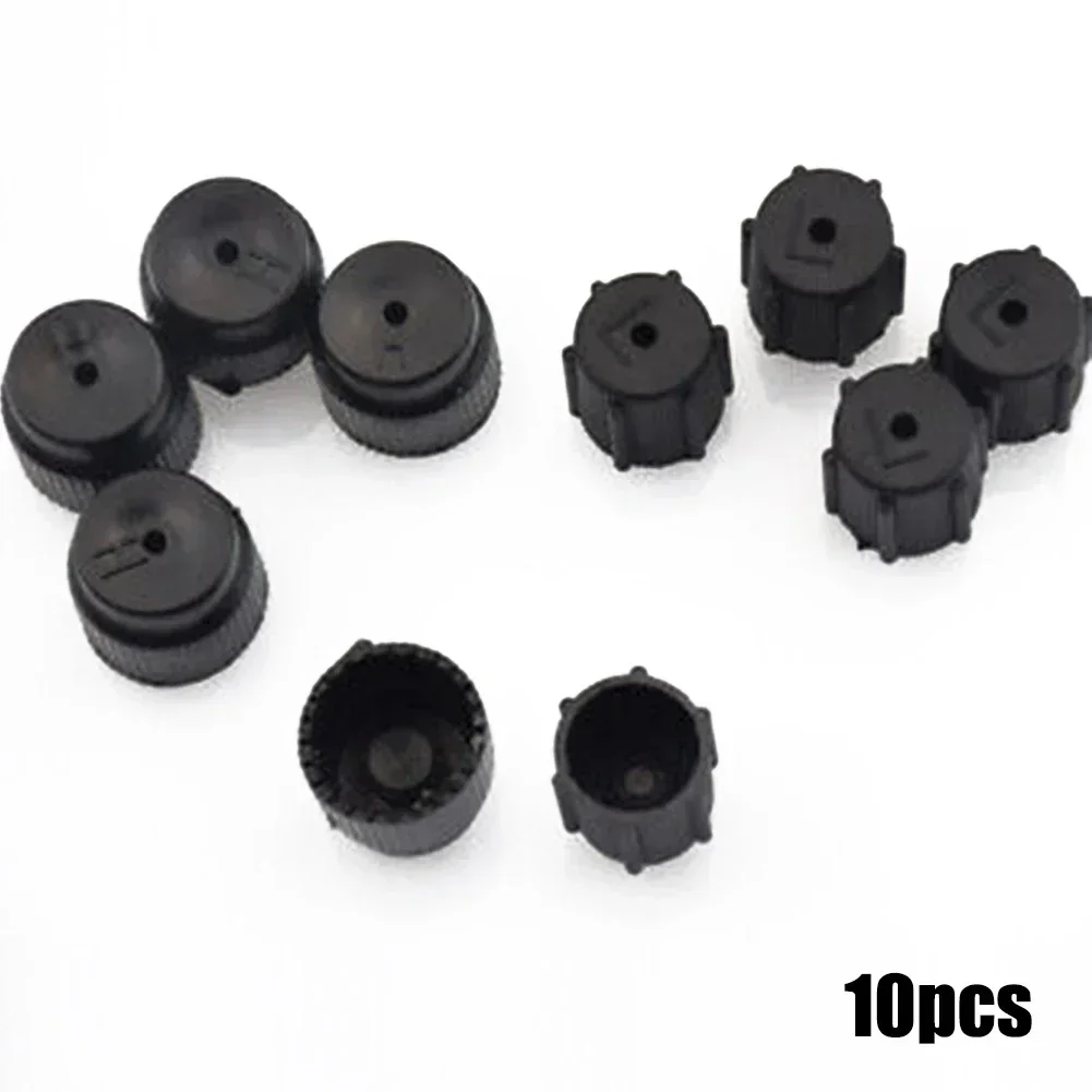 10Pcs R134a 16mm Air Conditioning Service AC System Charging Port Caps High/low AC Auto Accessories For Car Air Conditioner air conditioning charging port caps