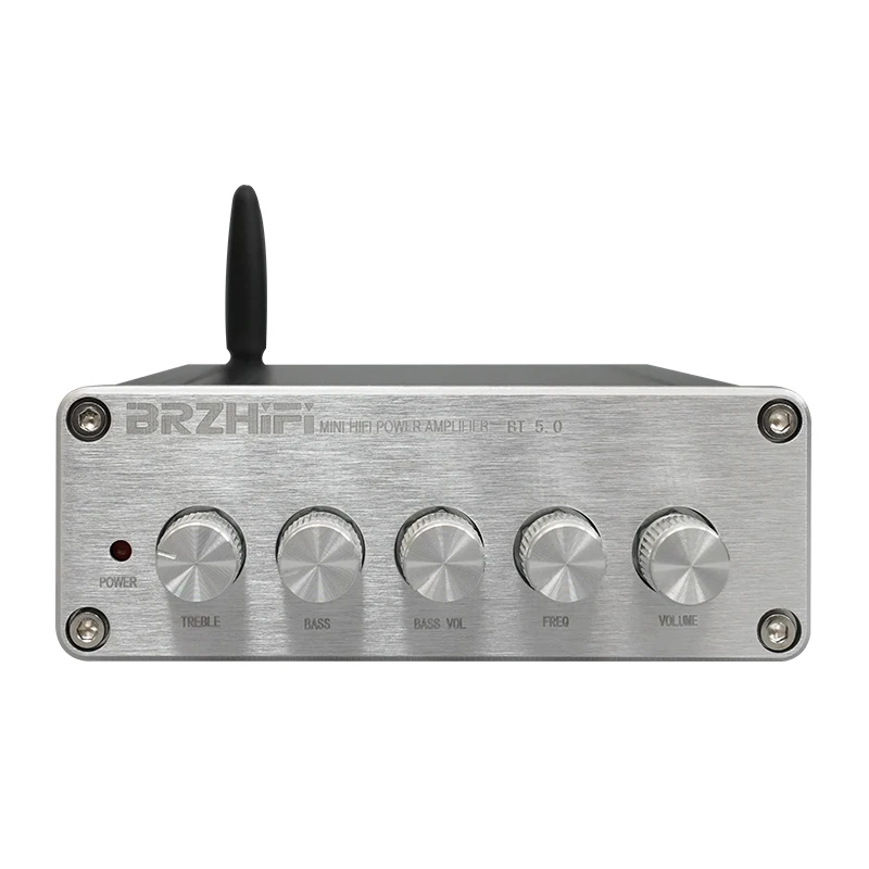 

Цифровой мини усилитель мощности BREEZE Audio, горячая распродажа, DP1 TPA3116 2,1 класса D, Bluetooth, 5.0 выход, 50 Вт * 2 100 Вт, стерео усилитель