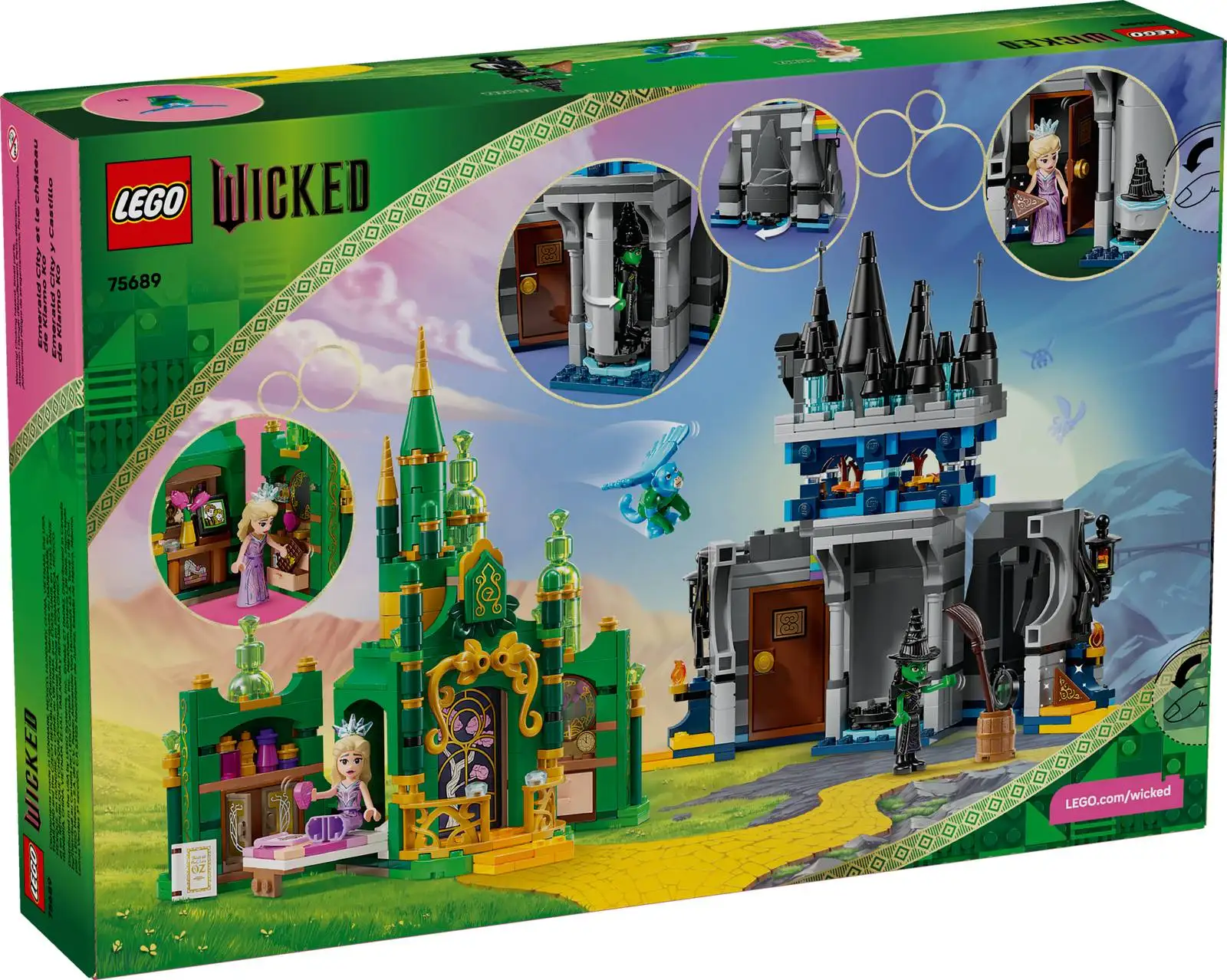 Presale September】LEGO® Wicked Toy Emerald City & Kiamo Ko Castle