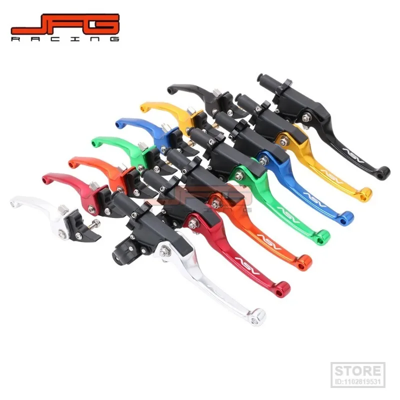Moto 7/8 "22Mm Cnc F3 Brake Cluth Leve Pieghevoli Per Ktm Yamaha Kawasaki Honda Kayo Crf Klx Cr 110 250 350 450