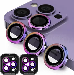 Premium Tempered Glass Camera Lens Protector - 2 Pack for iPhone 13 Mini (Gradient x2)