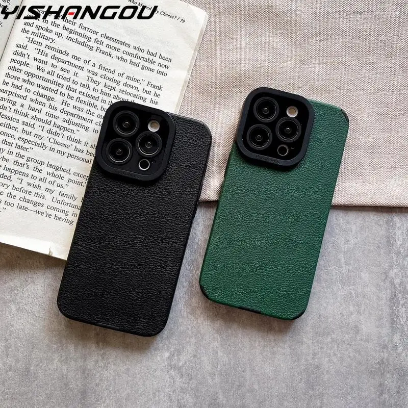 Funda De Cuero Para Apple IPhone 11 12 13 14 15 16 17 Pro Max Plus Air 16E XR X XS Max Imán Cartera Tarjeta Flip Book Funda Plegable - AliExprs