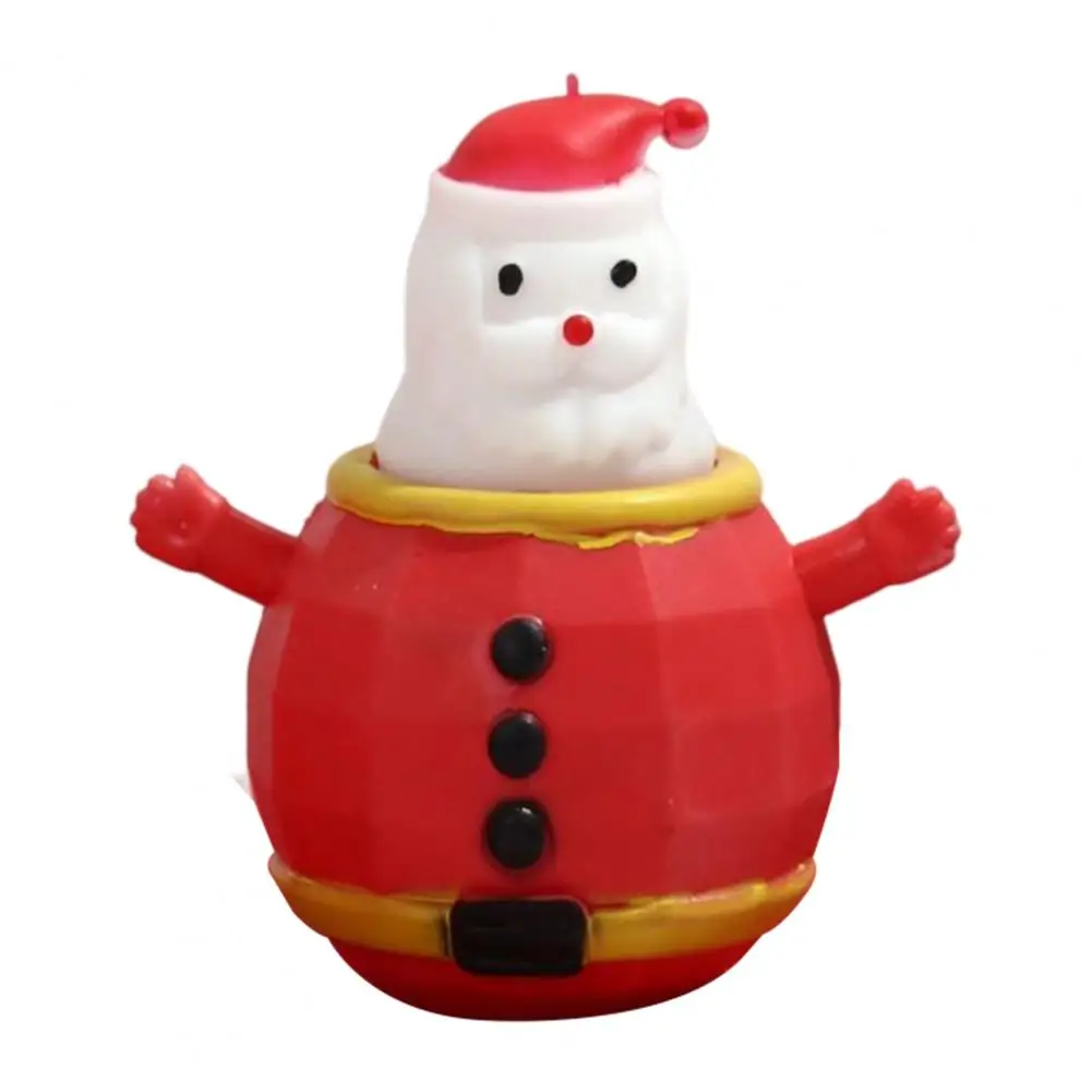 

Squeeze Fidget Toy Super Soft Anxiety Relief TPR Anti-Stress Christmas Santa Claus Pinching Trick Toys for Office