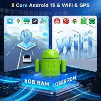 GEARELEC 9 pouces autoradio Carplay lecteur multimédia Navigation Android Auto GPS WIFI 8 + 128G universel 2 Din autoradio pour Nissan Hyundai Toyota Honda Ford 2