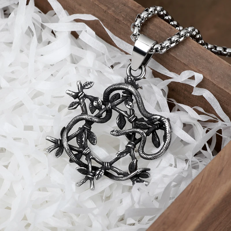 Gionatan Shop Collana con Pendente Gatto in Acciaio Inossidabile