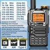 Quansheng UV-K6 Walkie Talkie 5W UV-K58 UV-K5(8) Two Way Radio 50-600MHz Full Band Receiving Type C Charge Air Band DTMF NOAA 1