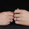 Fashion Jewelry Unisex Solid Polished Stainless Steel Girl Women men Lover Couples Rings US size 5 6 7 8 9 10 11 12 13 14 15 6