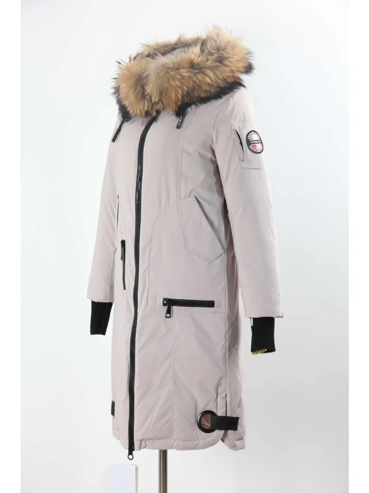 VERALBA Women's Long Down Jackets Fur Collar Hat Fashion Warm Design Clothing 2022 2023 Latest Winter Coat Cold Luxury Ladies
