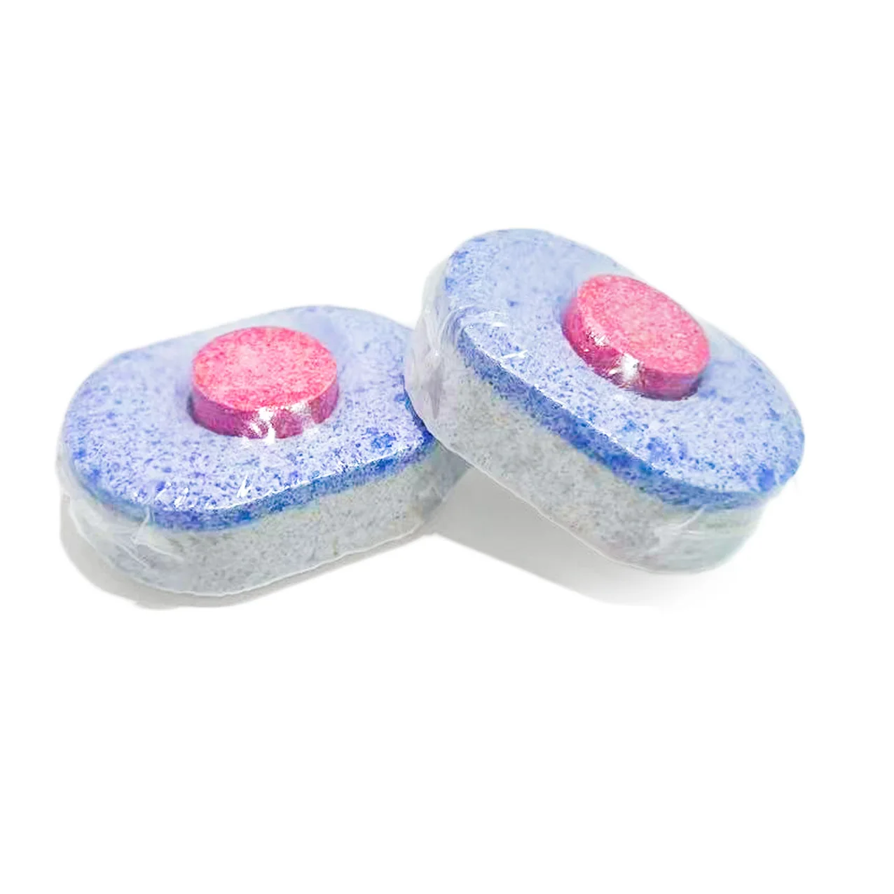 Dishwasher cleaner 50pcs dishwashing cleaning effervescent tablet block enhance red core detergent dishwasher tablets washing helper kitchen