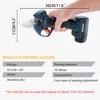 Brushless Electric Pruning Shear Wireles Rechargeable Scissors Tree Garden Branches High Speed Pruning Tool For Bosch Battery 4