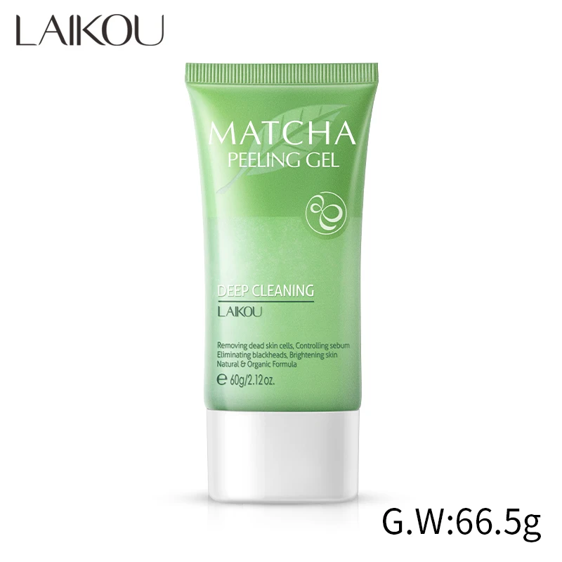Matcha Exfoliating Gel Facial Scrub Moisturise Whitening Nourishing Repair Scrubs Face Cream Skin Care