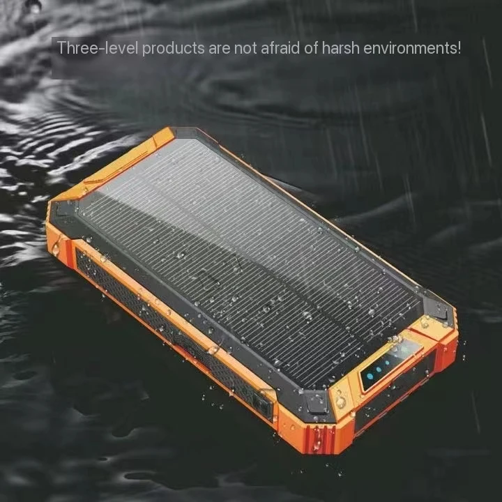 Neu Solar drahtlose lade 20000 mAh große kapazität handy outdoor power bank_voghion.com