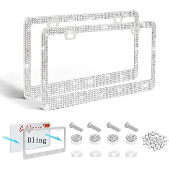 Bling Crystal Plate Frame 1