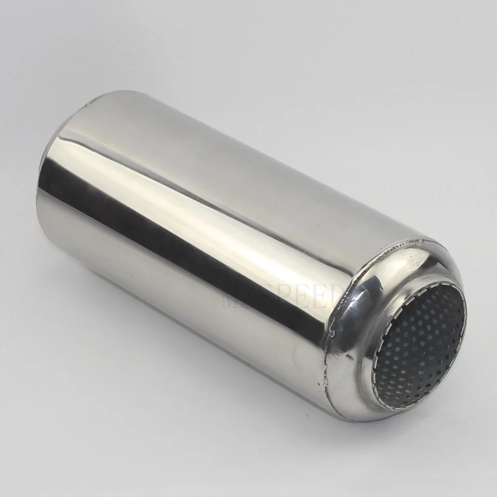 Exhaust Pipe Muffler Exhaust pipe middle muffler 304 stainless steel mesh small hole