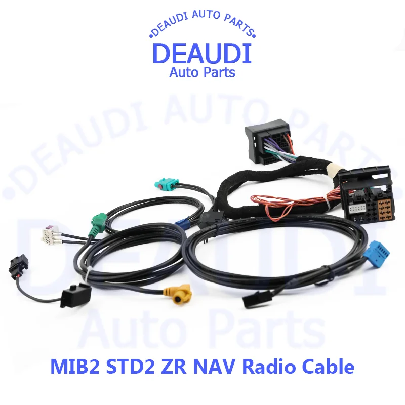 Mib2 Std2 Zr Nav Scopri Aggiornamento Radio Professionale Installa Cavo Adattatore Cablaggio Per Vw Golf 7 Mk7 Passat B8 Mqb Tiguan