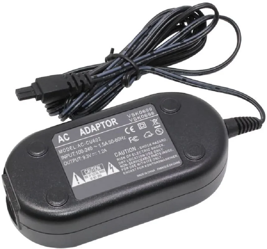HQRP DC Power Cable Cord For Panasonic HDC-SD20 / SD200 / SD600 / SD700 Camcorders