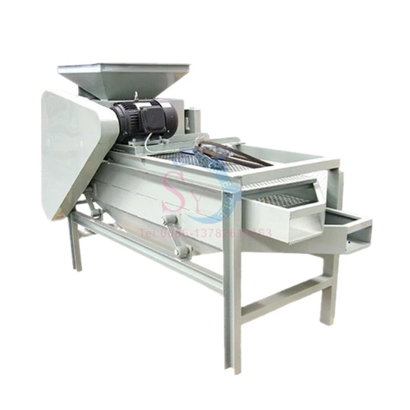 Industrial Automatic 600kg/h Pine Almond Nuts Shell Kernel Crusher