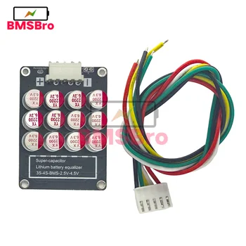BMS 3S 4S 5.5A Batteria al litio Lifepo4 Bilanciatore attivo Equalizzatore Trasferimento di energia ad alta efficienza Batteria Celle Bilanciamento