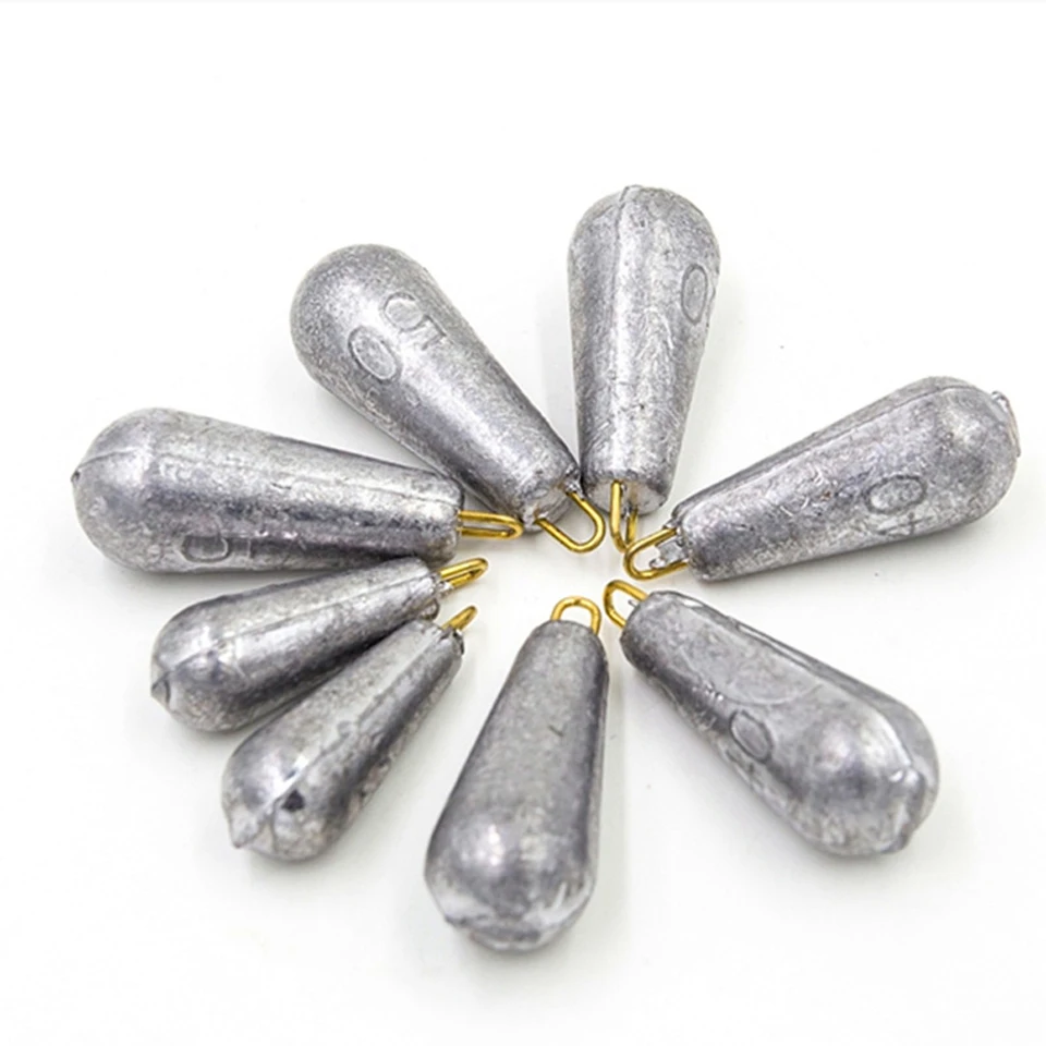 Pesi Bullet Per Acqua Dolce E Salata Pesi Da Pesca Affondatori In Piombo - Stellar Bank Per Pesca Dalla Riva In Acqua Dolce E Salata Bancale Plastica - Foto 7