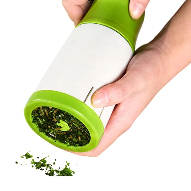 Manual Herb Spice Grinder, Vanilla Spice Grinder, Portable Hand Coffee Bean  Mill, Multifunctional Abrader For Pollen, Pepper, Kosher Salt(1pcs, Green)