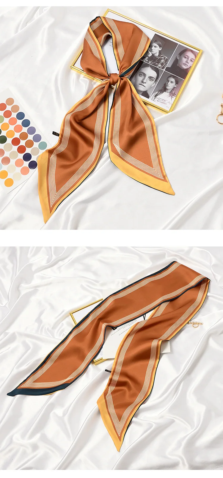 Original Hermès Foulard Brides de Gala, vintage, fleckig (Defekt) in