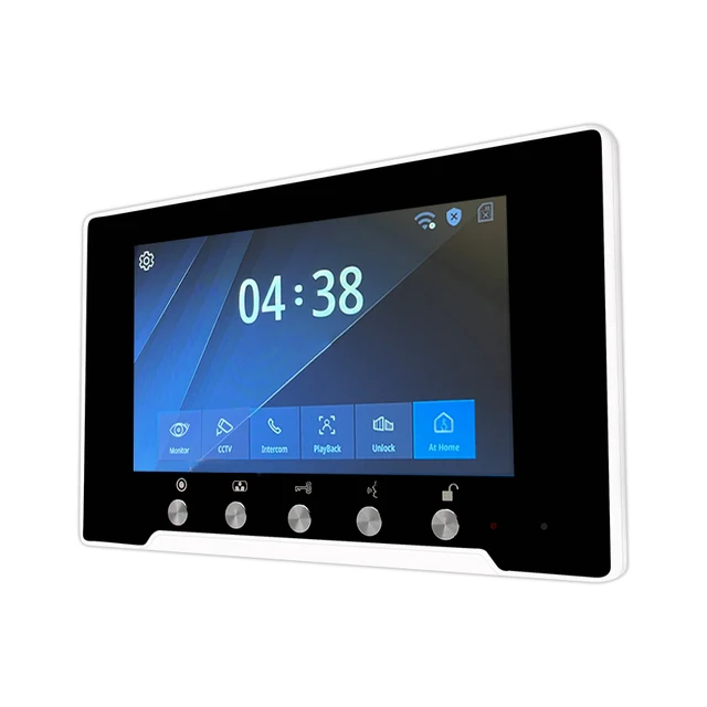 Dragonsview  7 Inch Wifi Video Intercom With Lock Wirelesss Video Door Phone Intercom System  Unlock Doorbell with Camera Record 6