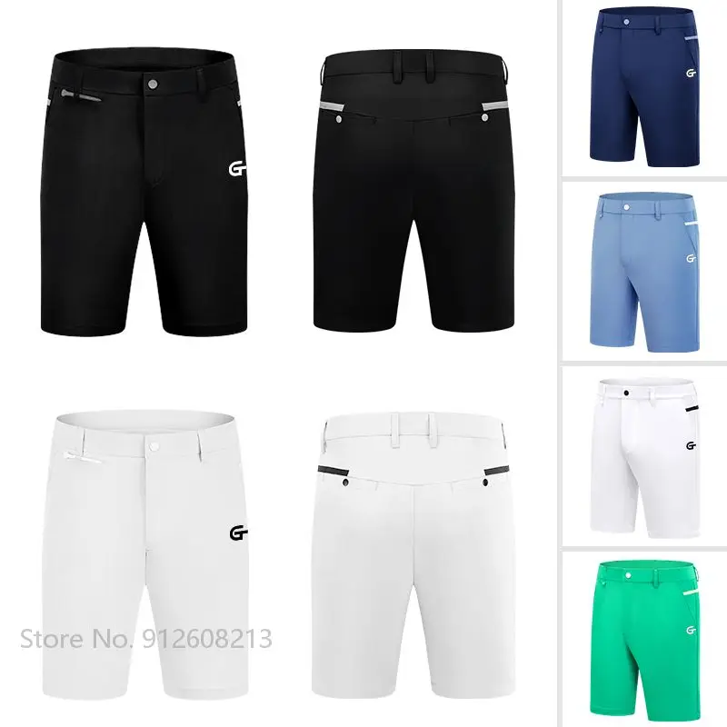 

Golfist 2022 New Men Summer Breathable Shorts Stretch Golf Shorts for Man Dry Fit Straight Trouser Casual Sports Bottoms XXS-3XL