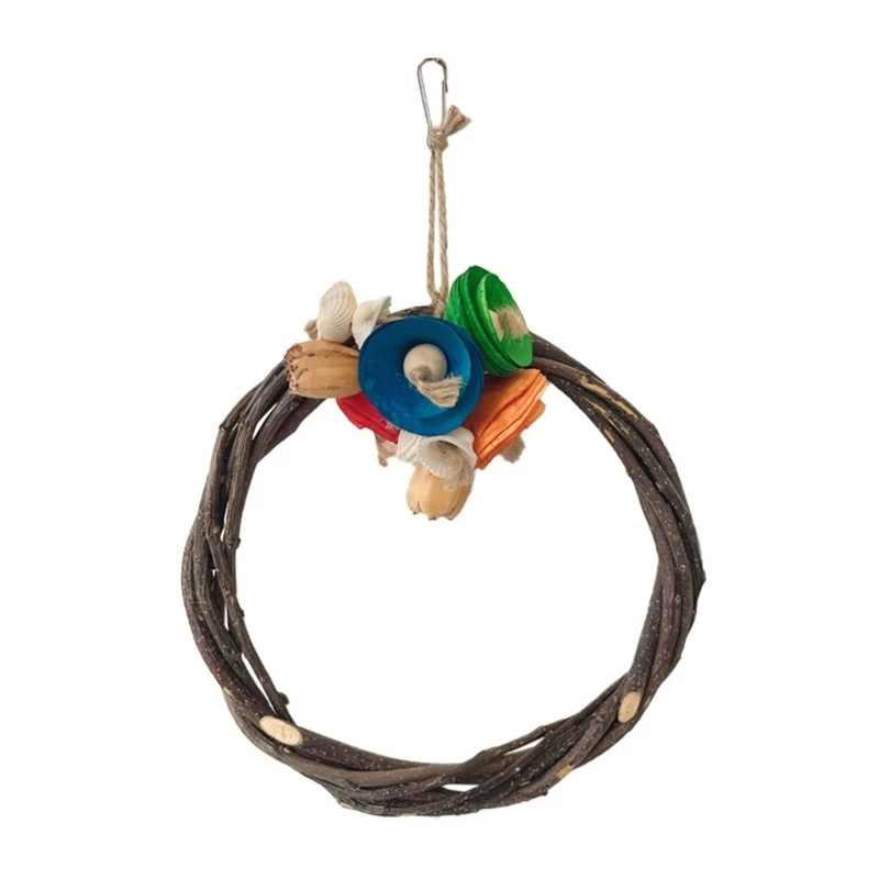 

Multiple Functional Bird Perch Provide a Comfortable Rest and Entertaining Space for Bird Perfect for Pet Store Home F1CC