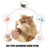 Silvervine Chew Sticks for Cats Chew Toys for Kittens Teeth Cleaning Calm Cat Anxiety Aggressive Chewers Cat Dental Toy ﻿ 2