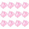 12 Pcs Toy Mini Shopping Basket Plastic Toys Small Baskets 65X45X35CM Simulation Handheld Pink Kids Child Baby 4