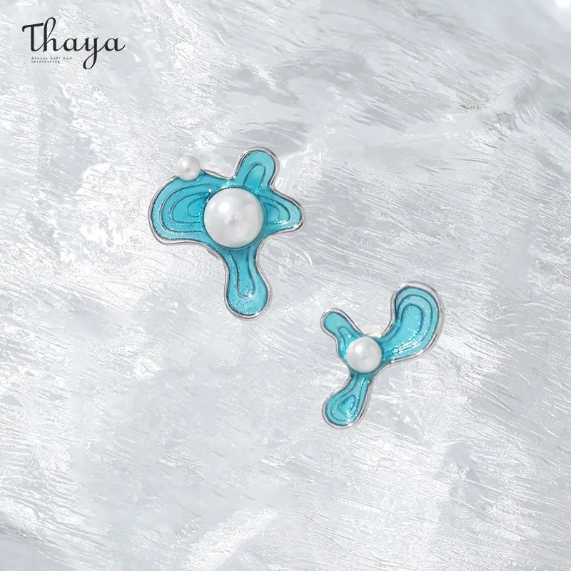 Pearl Tide Stud Earrings S7fb088a74fb64a2fb8b872d7a1ceffd6B