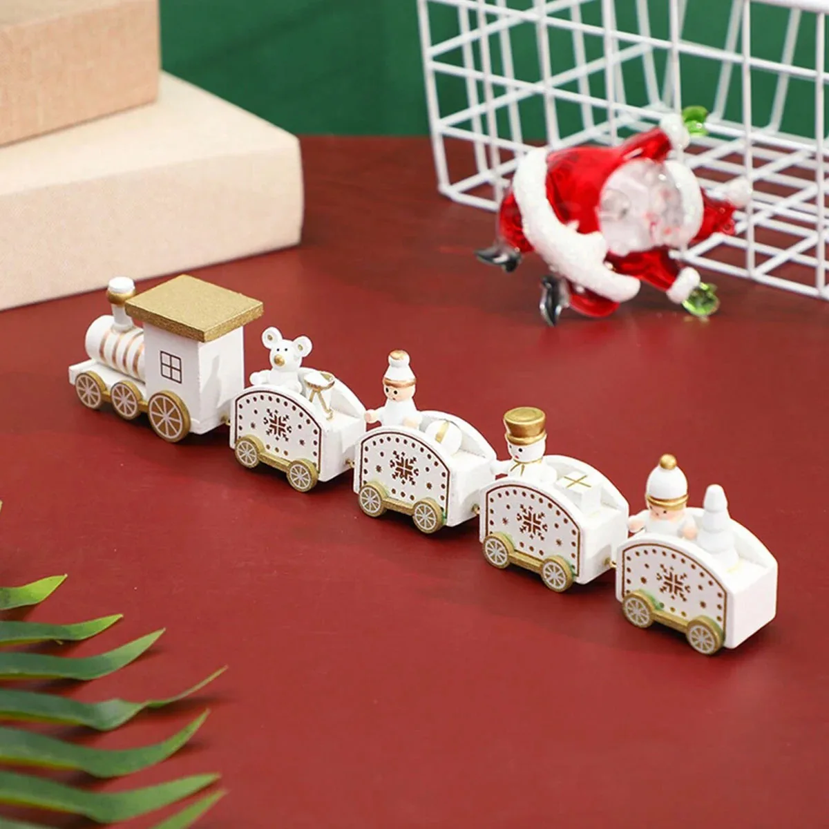 Christmas Train Decor Mini Ornament