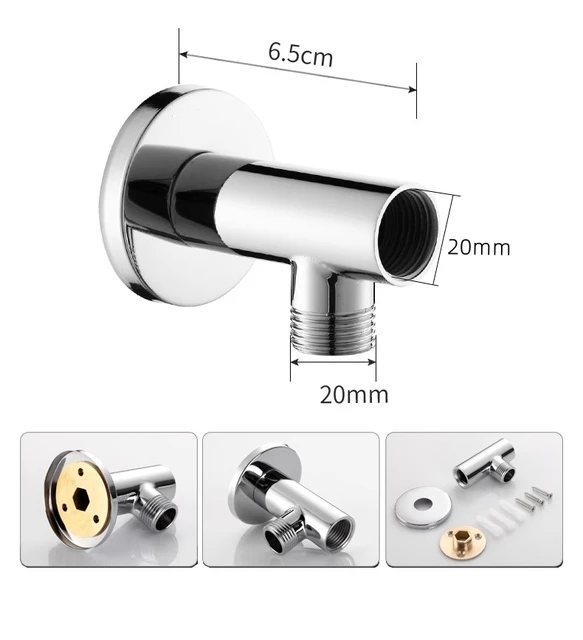 Wall Mounted Stainless Steel Shower Arm & Flange - 4 Inch Oil Rubbed Bronze Bathroom Extension Pipe - View #13
