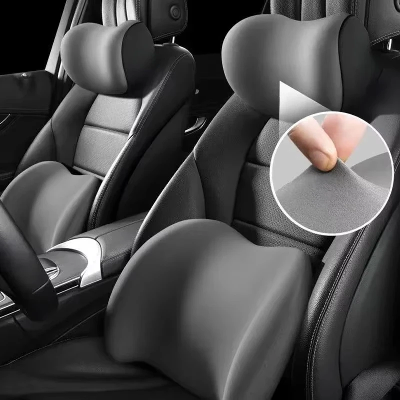 Car Headrest/Lumbar Support Car Neck Pillow Waist Cushion Driver Seat Backrest Cushion Driving Lumbar Support Waist car headrest car pillow car lumbar cushion car lumbar pillow car neck pillow lumbar support pillow