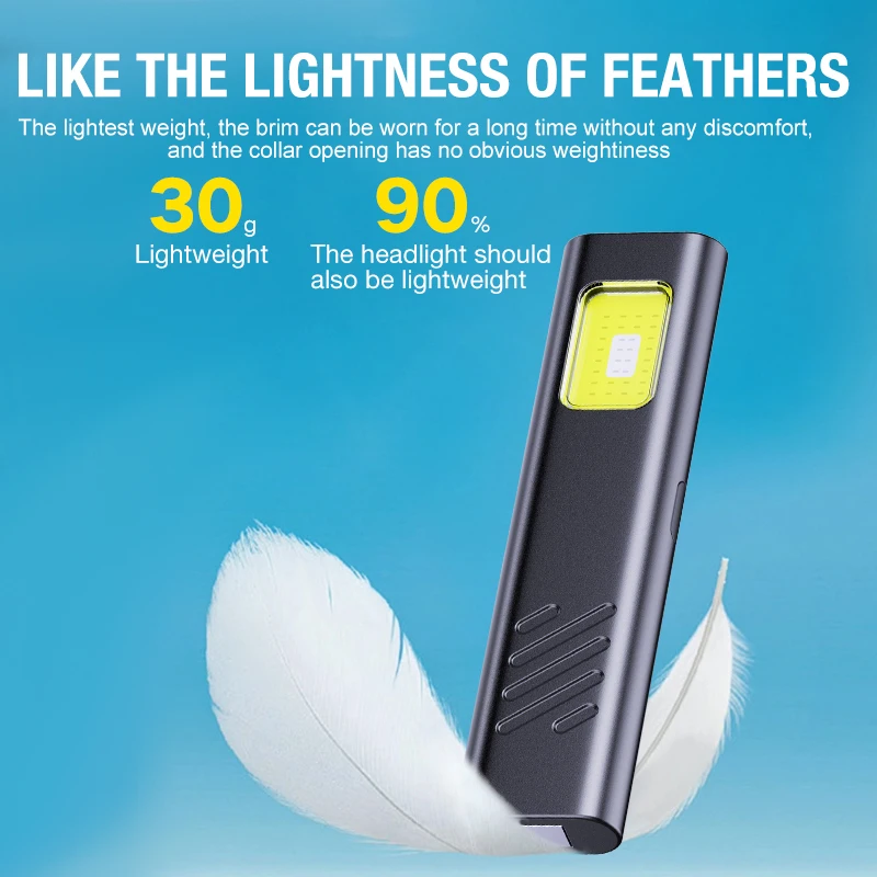 Compact High-Intensity Portable Outdoor Emergency Flashlight